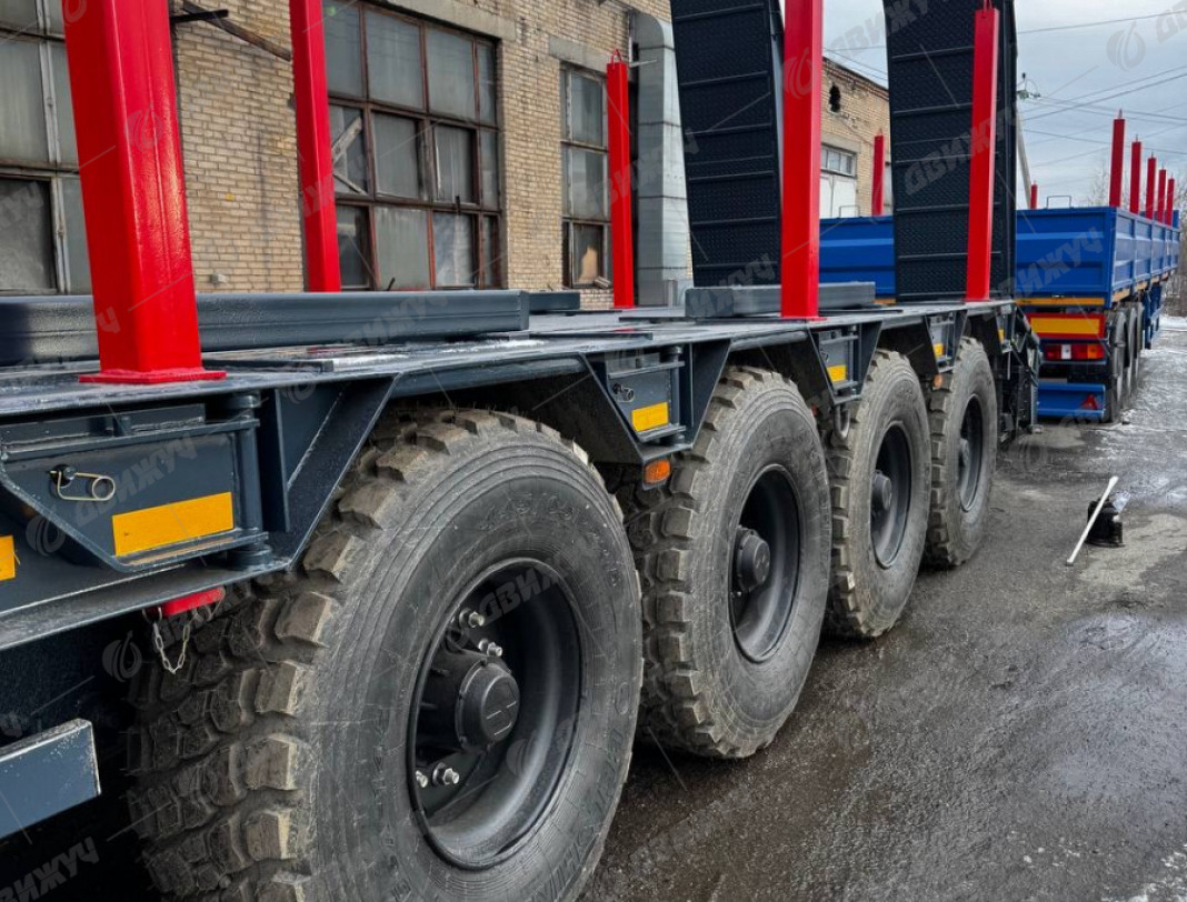 Полуприцеп-тяжеловоз ЧМЗАП 99903-0000041-КУ4 высокорамный