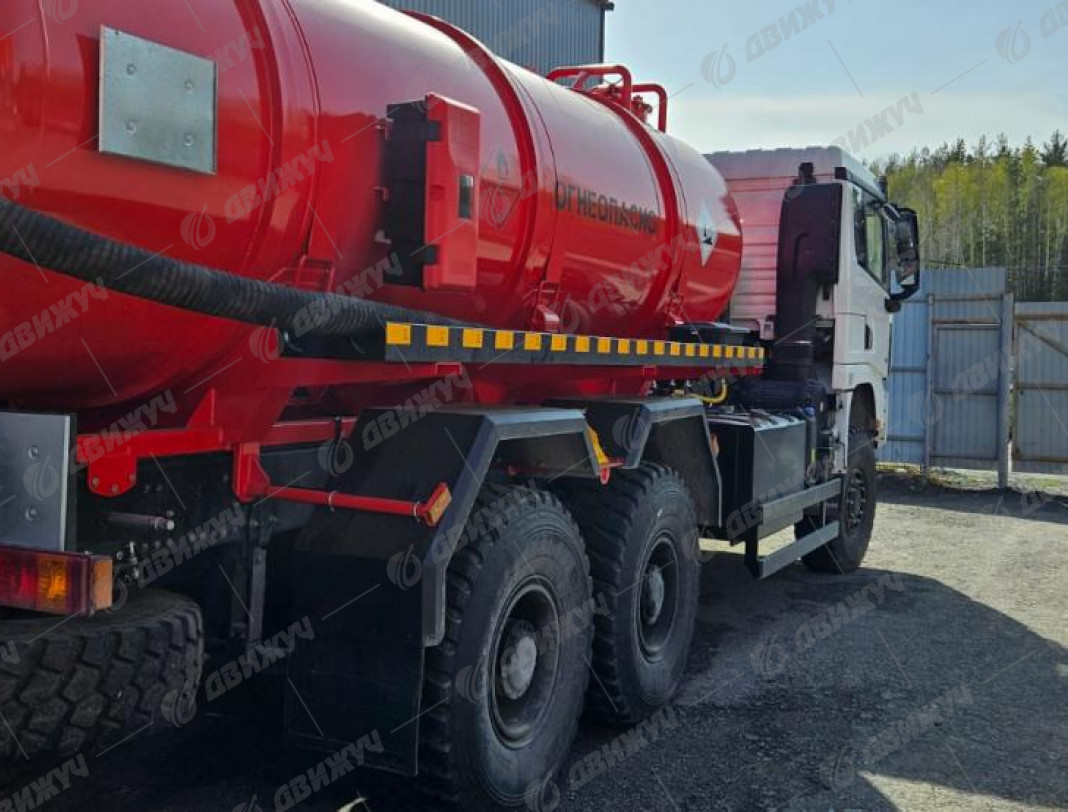 АКН-ОД 14 на шасси Shacman X3000 6х6 (SX42586V385) (Односкатная ошиновка)