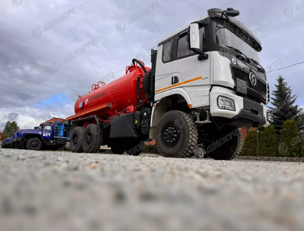 АКН-12 на шасси Shacman X3000 6х6 (SX42586V385)