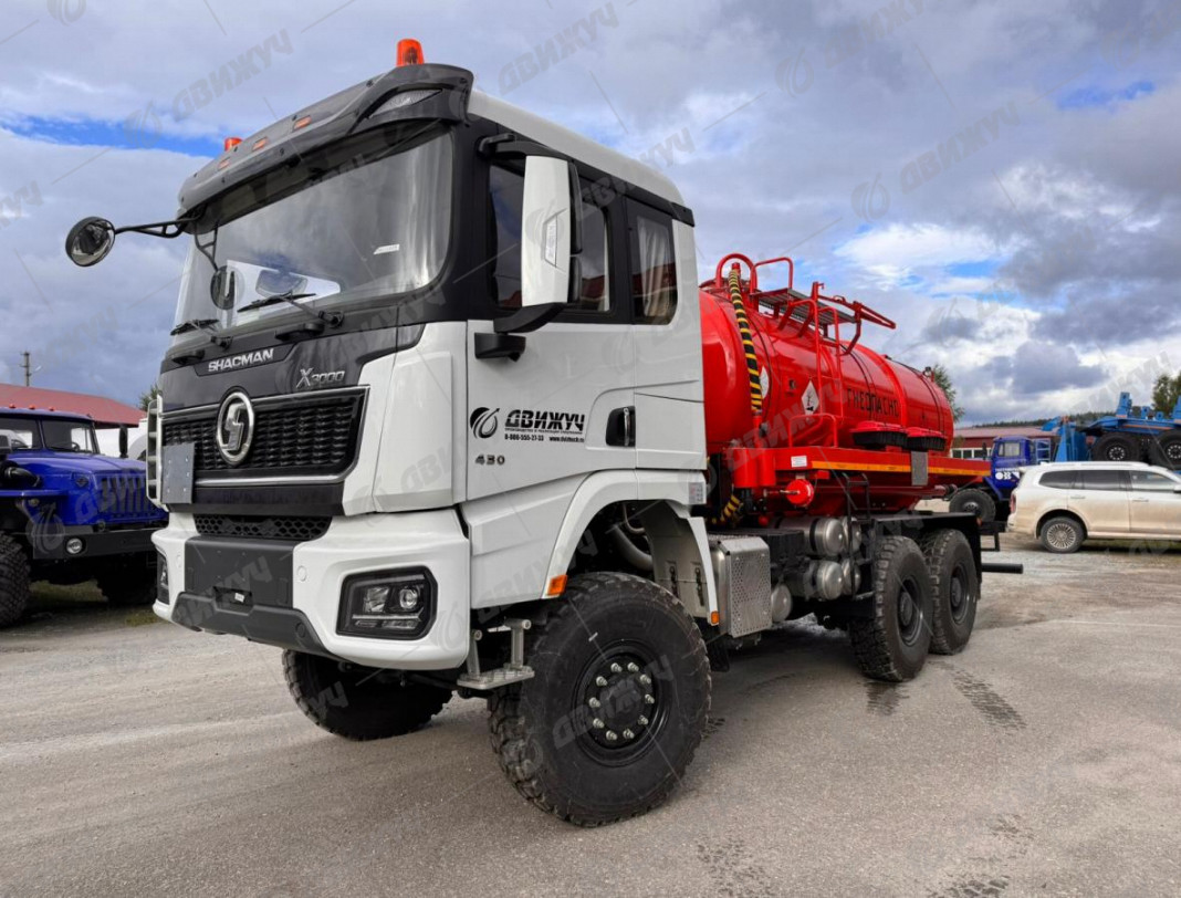 АКН-10 на шасси Shacman SX32586V385 