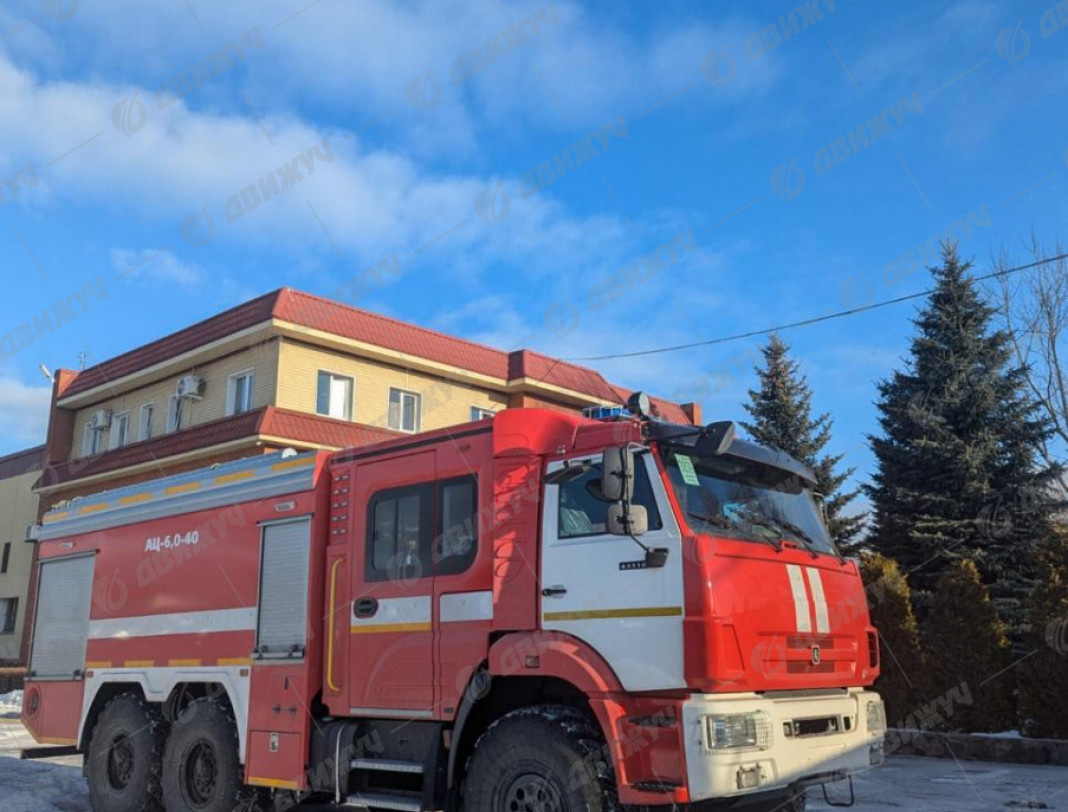 Автоцистерна пожарная АЦ-6,0-40 на шасси Камаз 43118