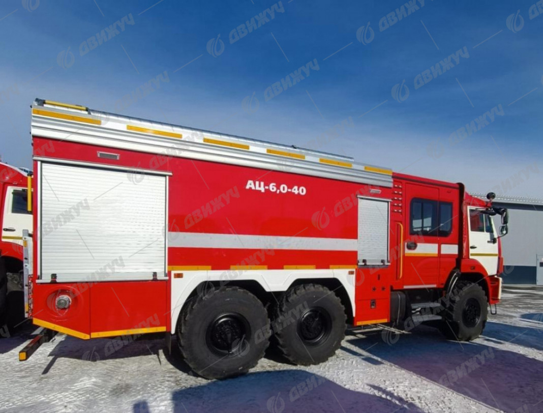 Автоцистерна пожарная АЦ-6,0-40 на шасси Камаз 43118