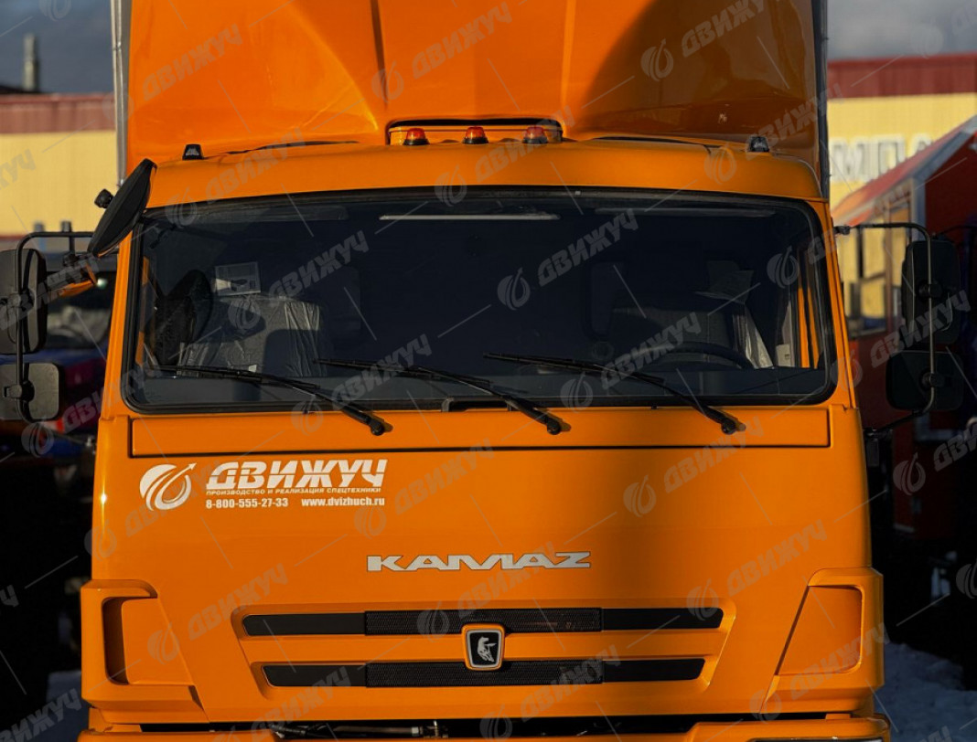 Еврофургон  тентованный K7B002 на шасси КАМАЗ 4308-3084-69
