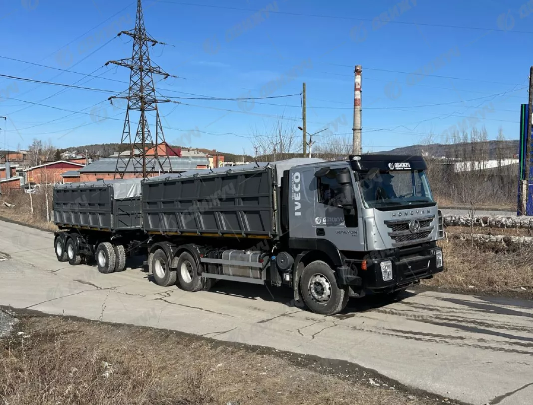 Самосвал-зерновоз HONGYAN CQ3266HV35D
