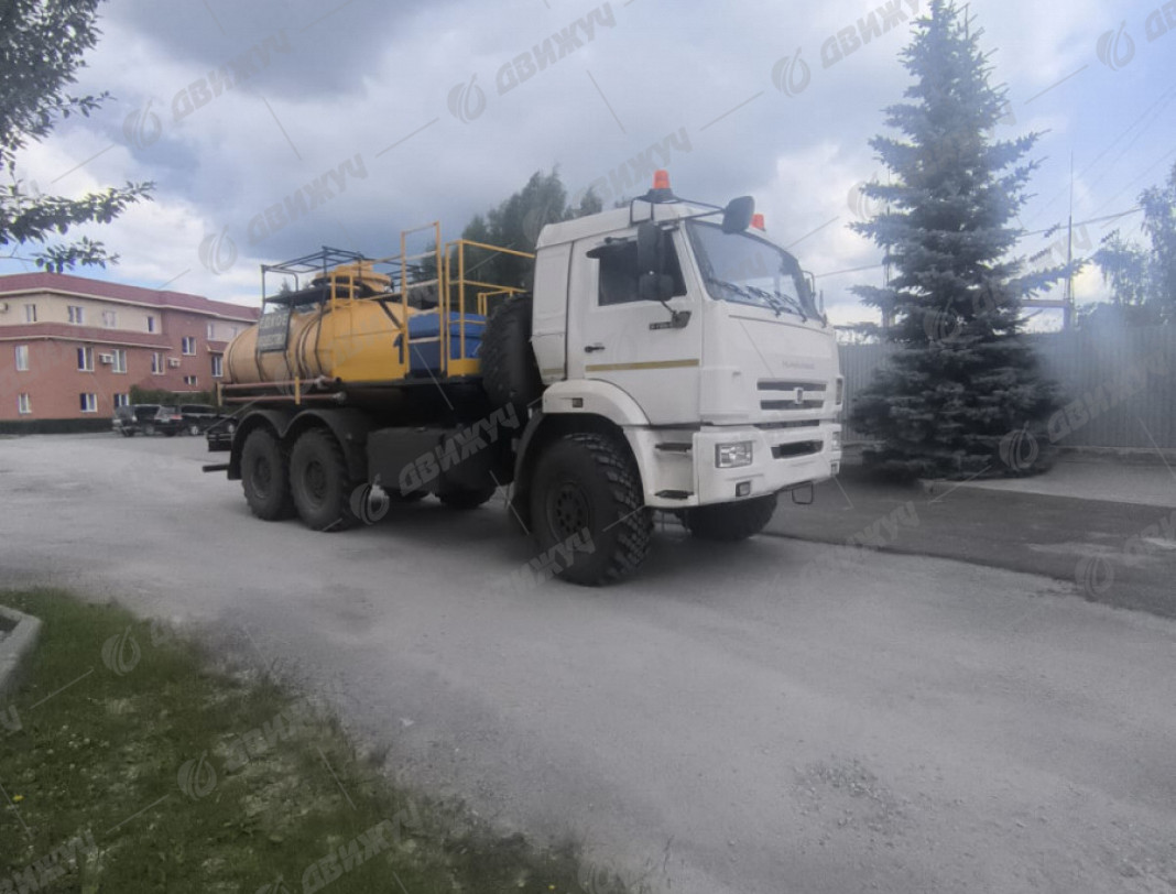 Агрегат кислотной обработки скважин на шасси КАМАЗ (насос ЗПН-32)