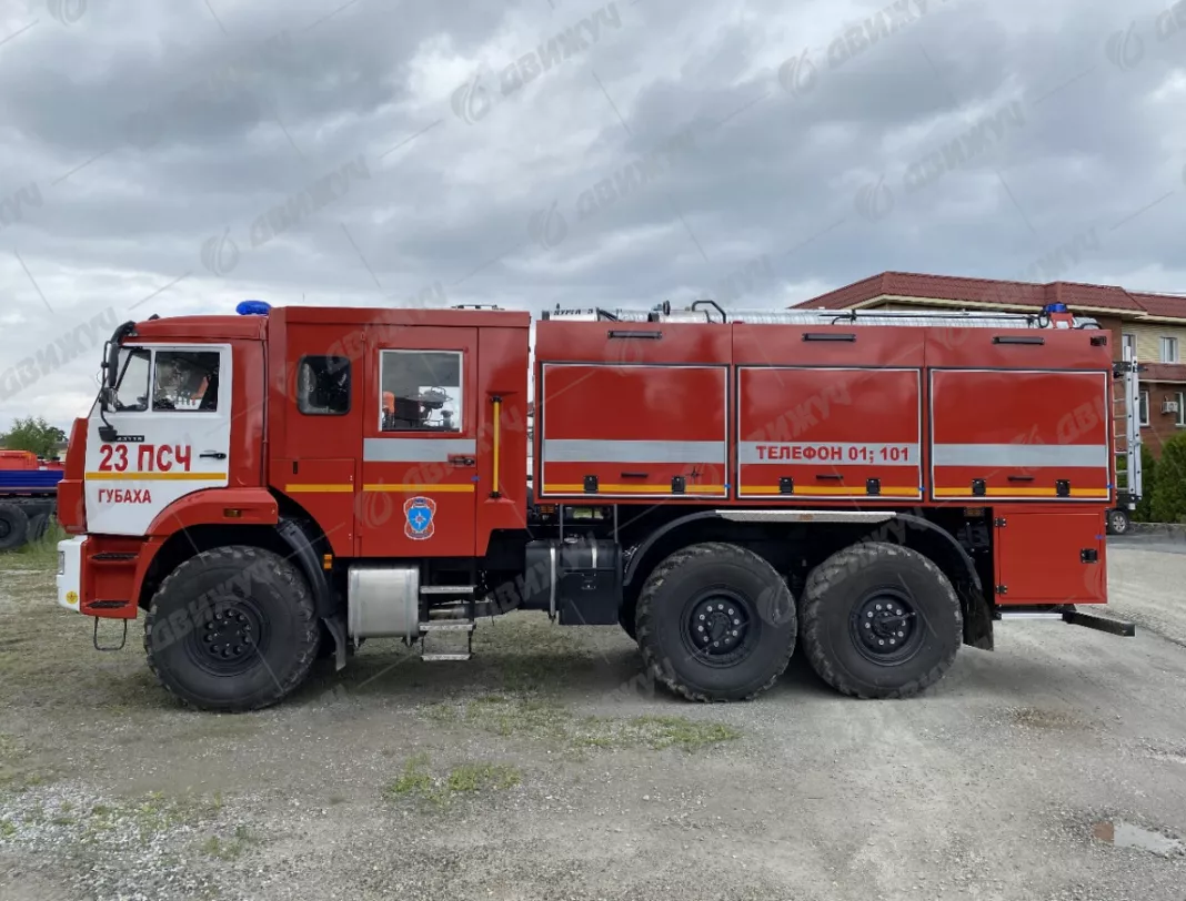 Автоцистерна пожарная АЦ-5,0-70 на шасси Камаз 43118