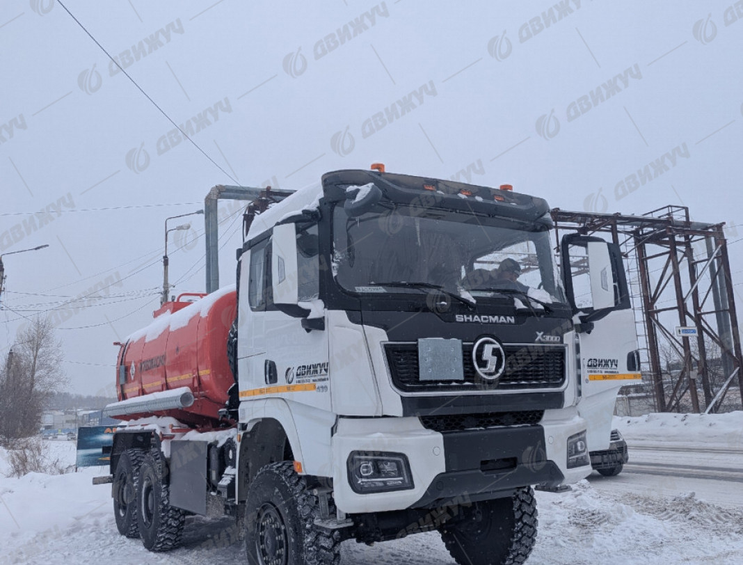 Автотопливозаправщик АТЗ-13 на шасси Shacman X3000