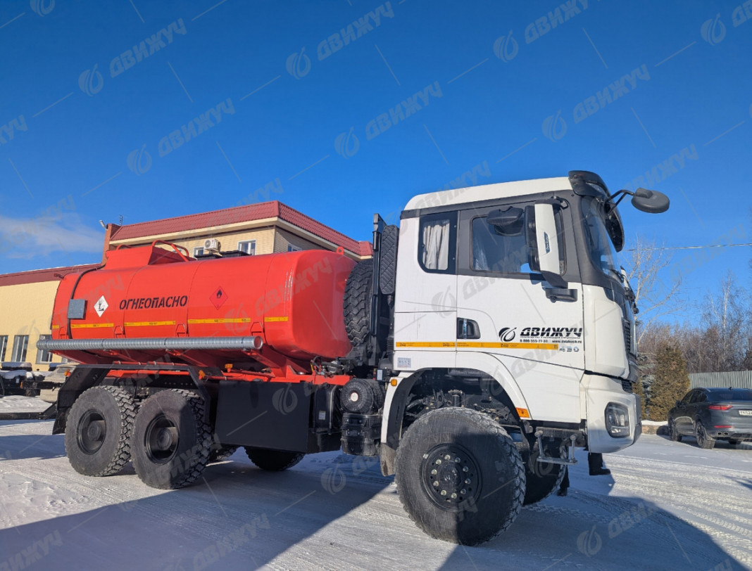 Автотопливозаправщик АТЗ-13 на шасси Shacman X3000