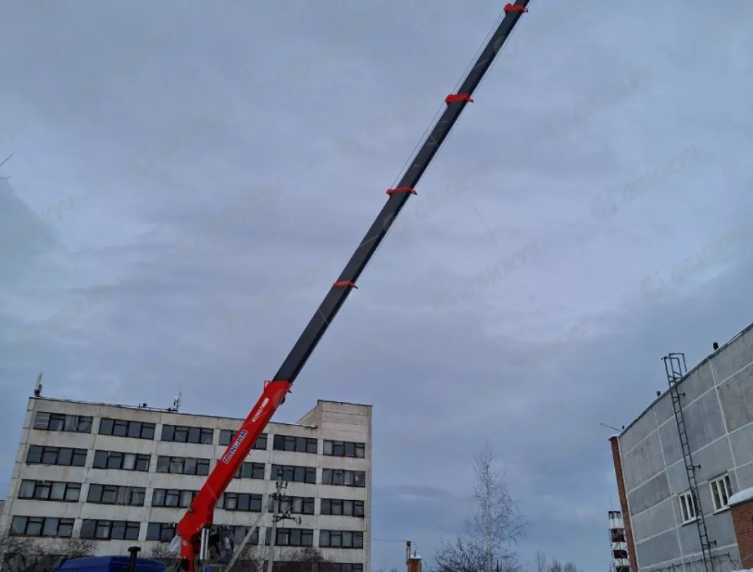 Бурильно-крановая машина БКМ с Kanglim KDC 5600 на шасси Урал NEXT 5557-72