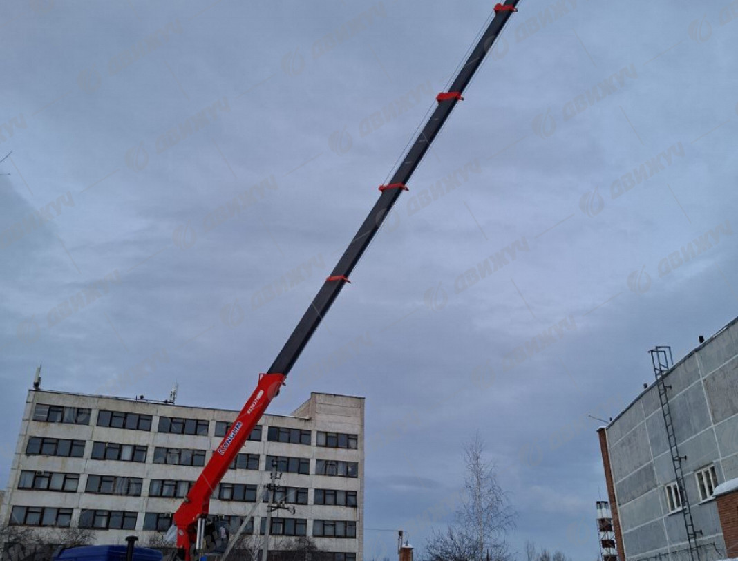 Бурильно-крановая машина БКМ с Kanglim KDC 5600 на шасси Урал NEXT 5557-72