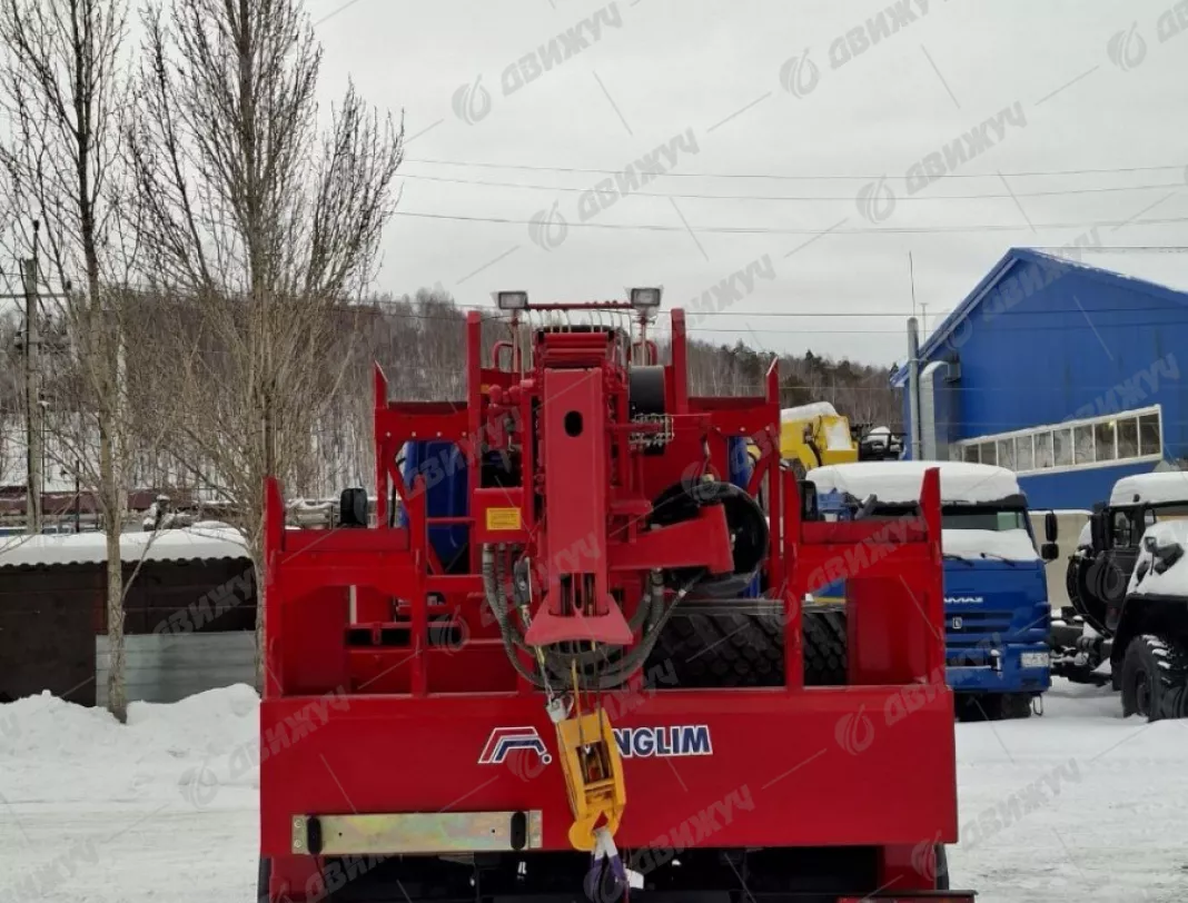 Бурильно-крановая машина БКМ с Kanglim KDC 5600 на шасси Урал NEXT 5557-72