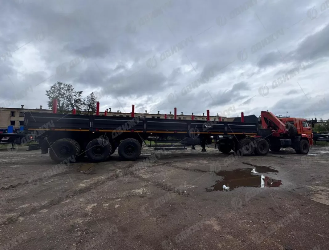 Полуприцеп бортовой ЧМЗАП-99064-020-К53