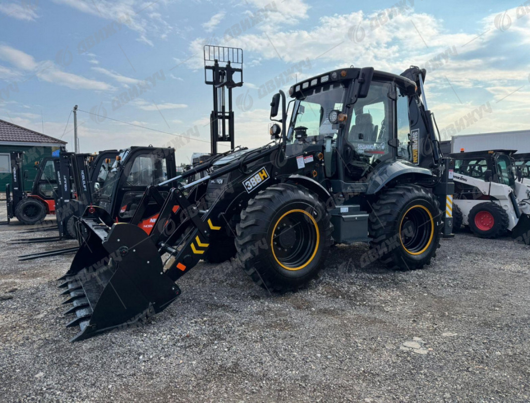 Экскаватор-погрузчик SHANMON 388H Вlасk Еditiоn