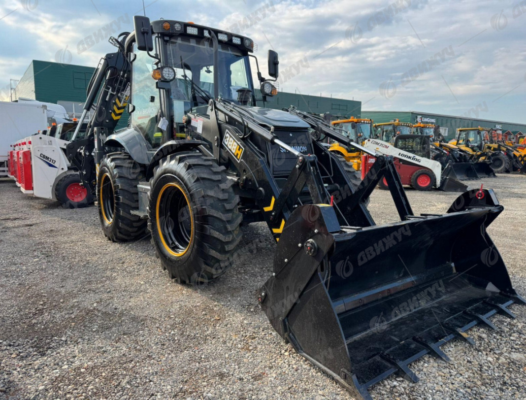 Экскаватор-погрузчик SHANMON 388H Вlасk Еditiоn