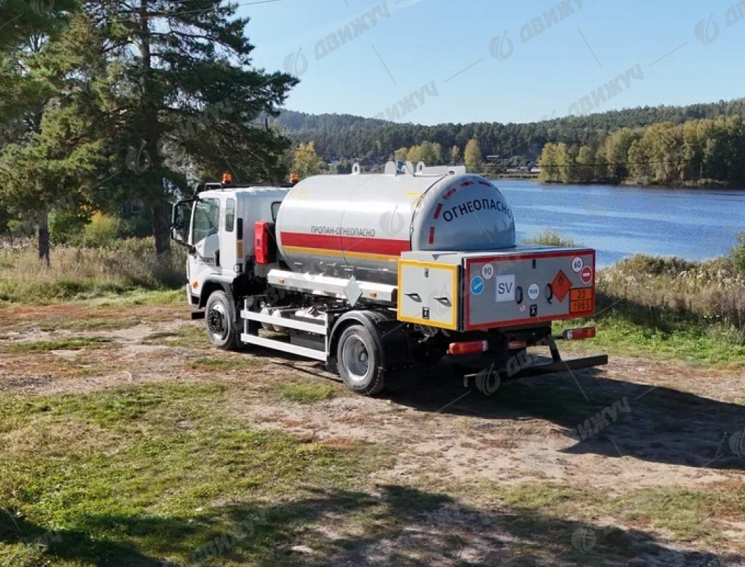 Газовоз АЦТ-7 на шасси DAYUN X120 Autoplead-X CGC1120B