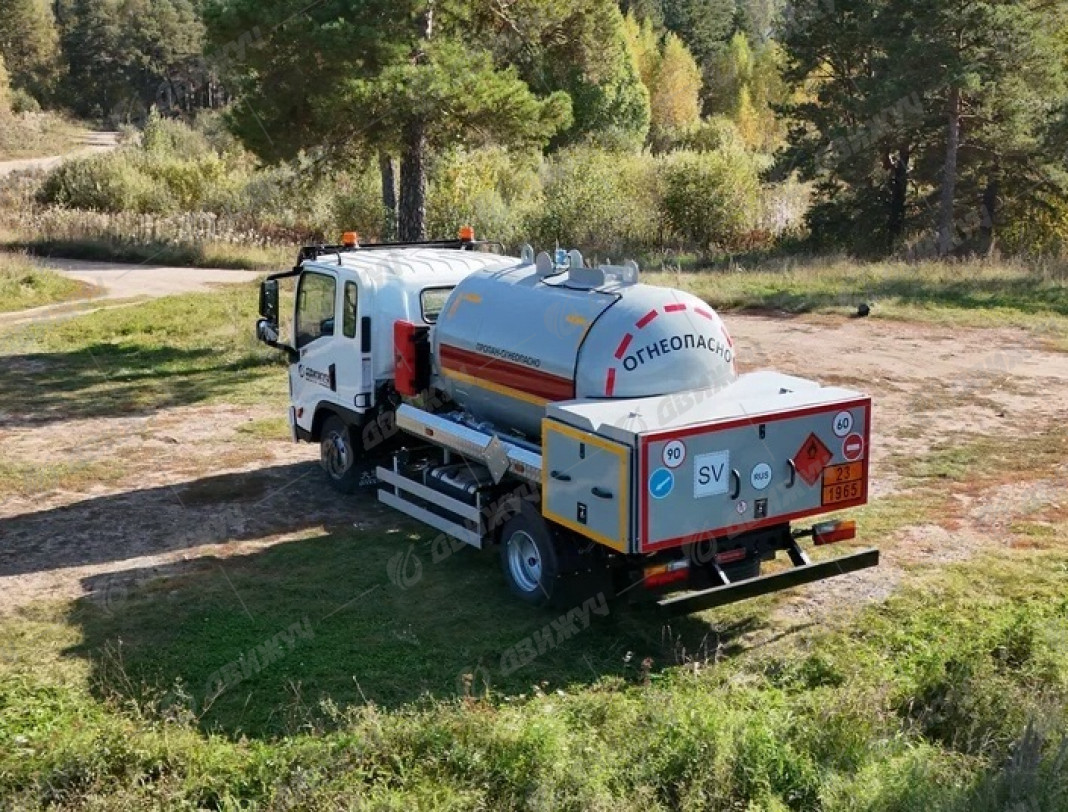 Газовоз АЦТ-4 на шасси DAYUN X60 XL-2030 CGC1060H