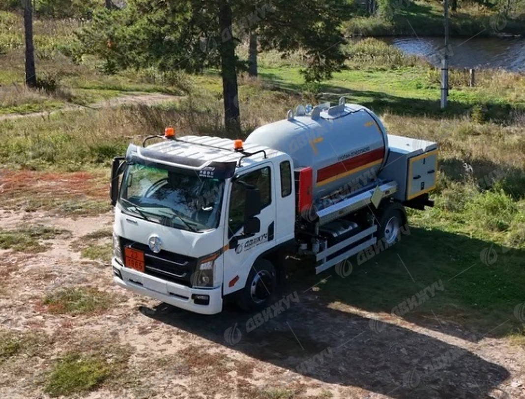 Газовоз АЦТ-4 на шасси DAYUN X60 XL-2030 CGC1060H
