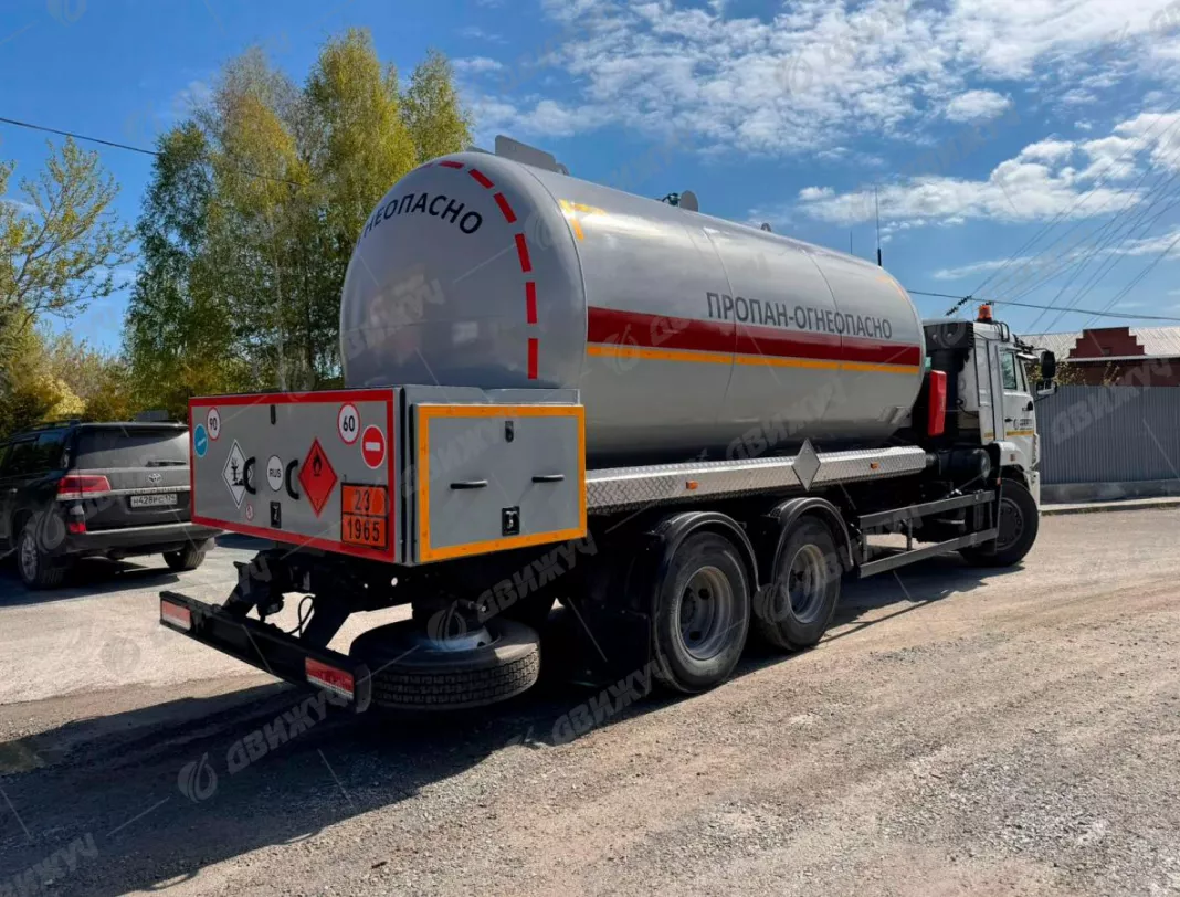 Газовоз АЦТ-20 на шасси КАМАЗ 65115