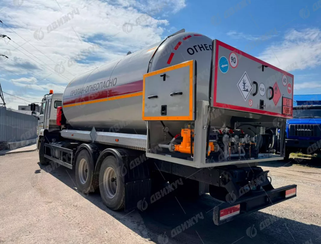 Газовоз АЦТ-20 на шасси КАМАЗ 65115
