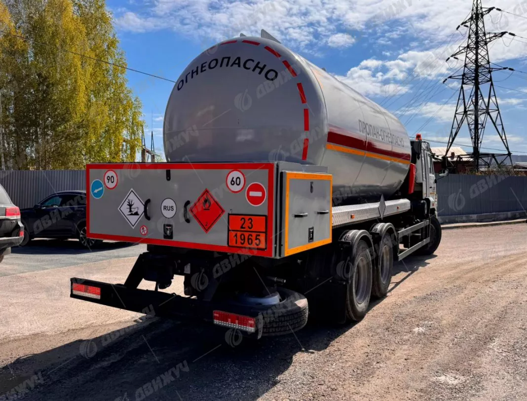 Газовоз АЦТ-20 на шасси КАМАЗ 65115