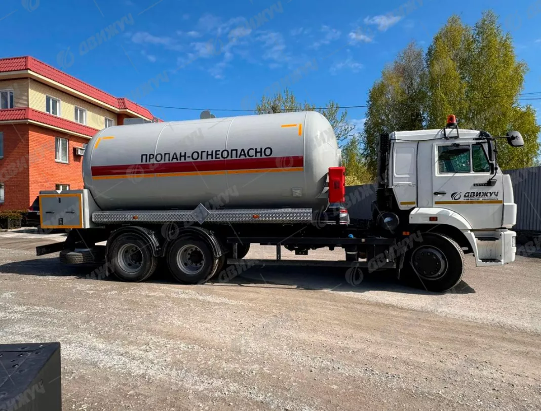 Газовоз АЦТ-20 на шасси КАМАЗ 65115