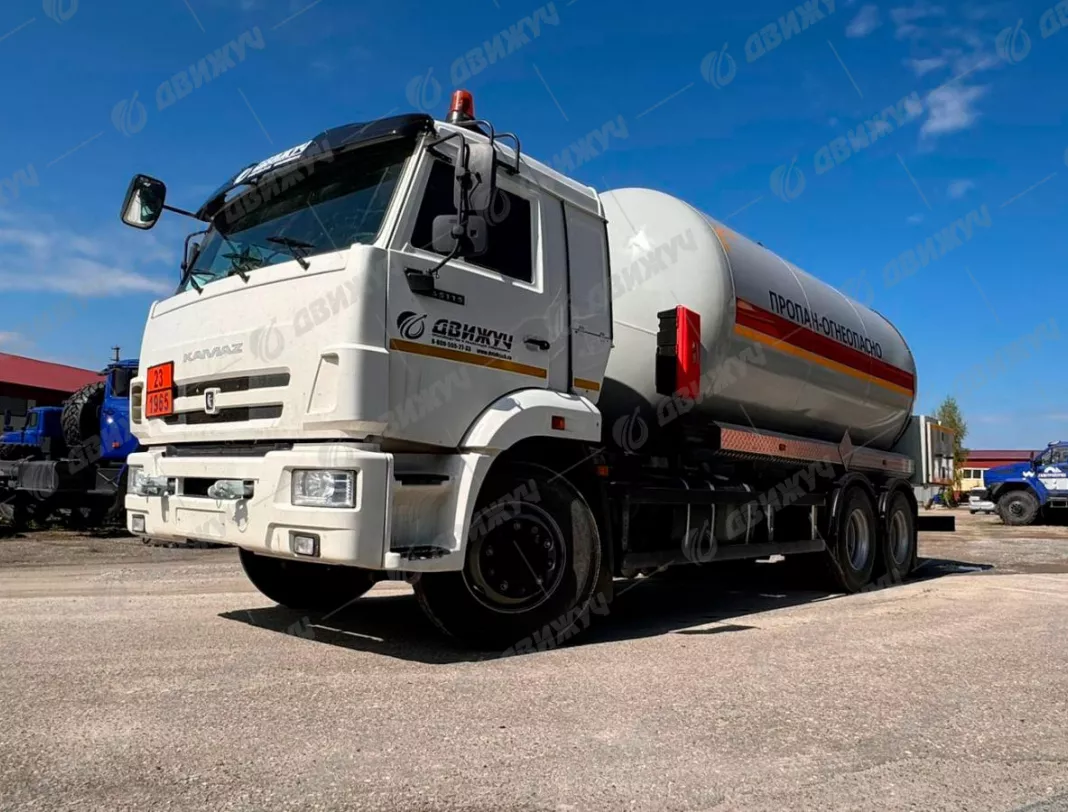 Газовоз АЦТ-20 на шасси КАМАЗ 65115