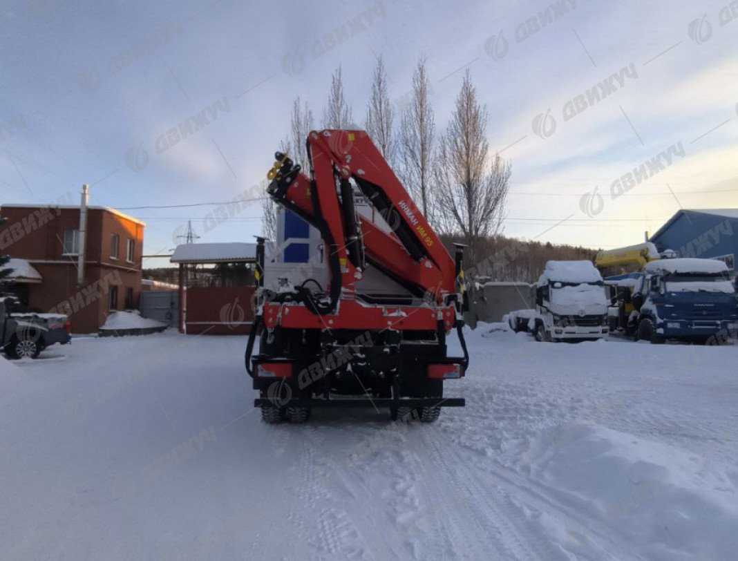 Передвижная ремонтная мастерская ПАРМ на шасси MAN с КМУ ИМ-95