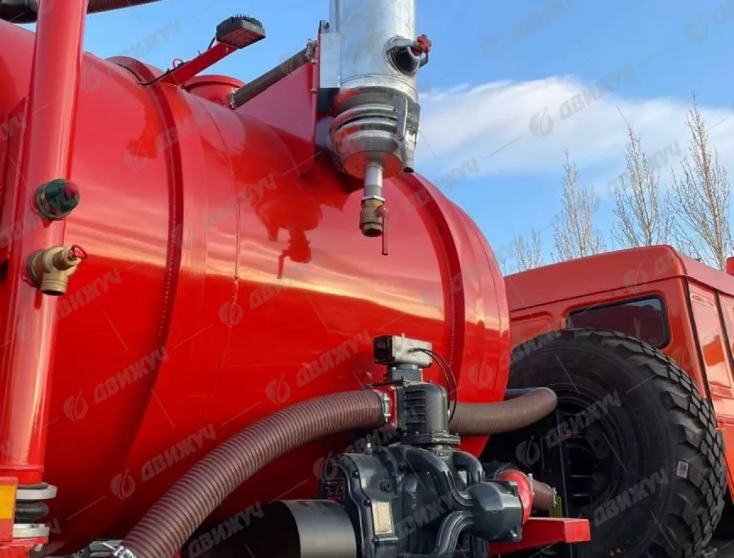 АКНС-10 на шасси Камаз 43118-48 (насос КО-505)