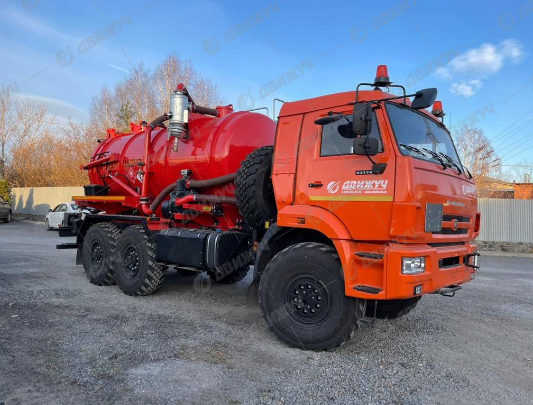 АКНС-10 на шасси Камаз 43118-48 (насос КО-505)