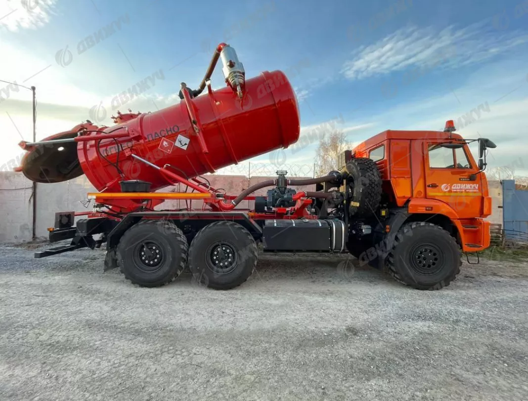 АКНС-10 на шасси Камаз 43118-48 (насос КО-505)