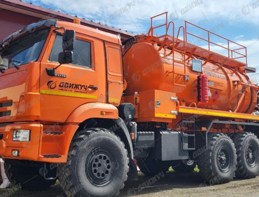 АКНС-10 на шасси Камаз 43118-50 (насос PNR-124)