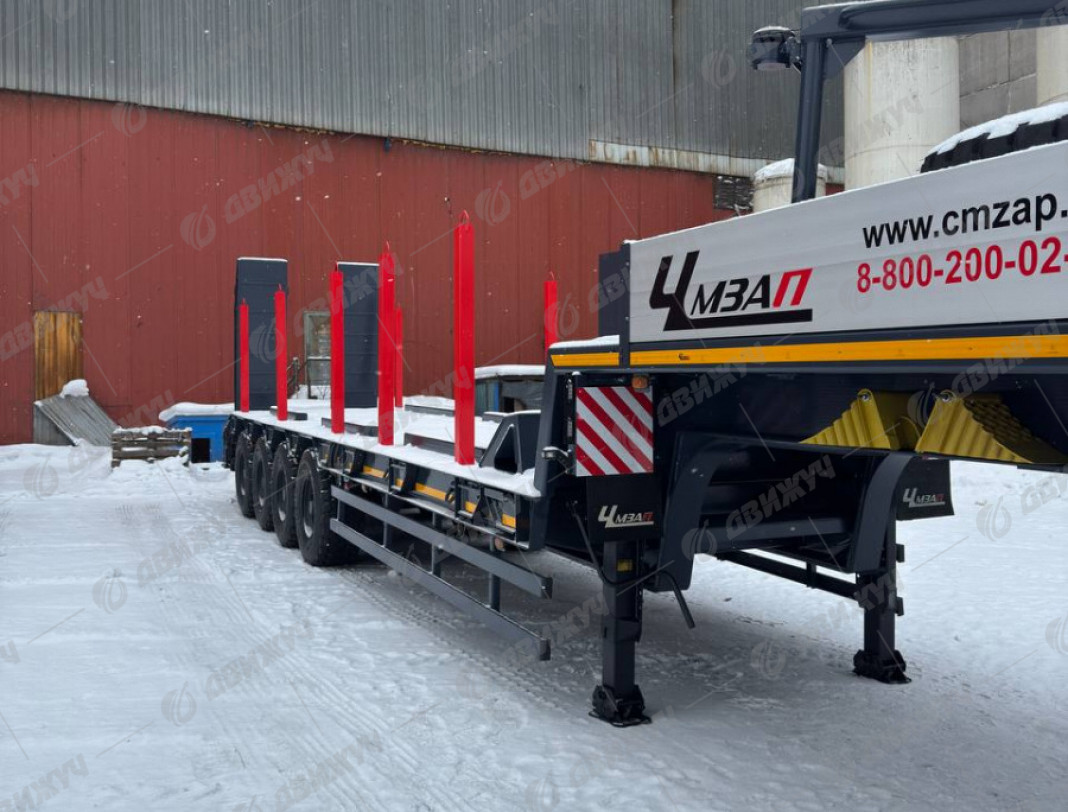 Полуприцеп-тяжеловоз ЧМЗАП 99903-0000041-КУ5 высокорамный