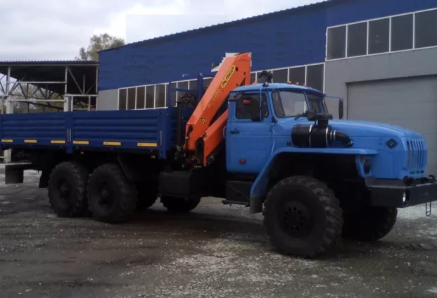 Бортовой Урал 4320 (капотный) с КМУ Palfinger РК 15500