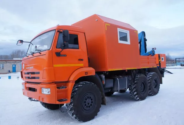ГПА на шасси КАМАЗ 43118 (5350) с КМУ