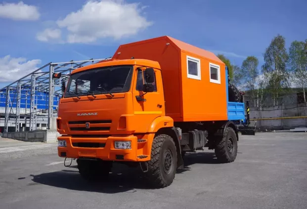 ГПА на шасси КАМАЗ 43502 с КМУ