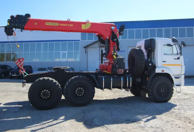 Седельный тягач КАМАЗ 43118-50 с КМУ ИТ-150