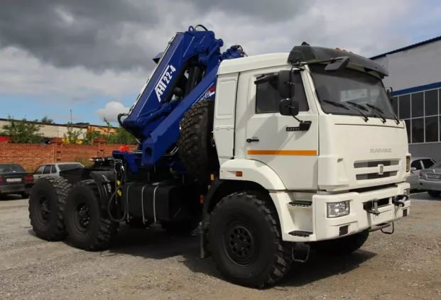 Седельный тягач КАМАЗ 43118-50 с КМУ АНТ 22.4