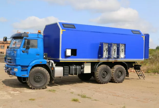 ПАРМ (Передвижная маслостанция) на шасси КАМАЗ 43118-50
