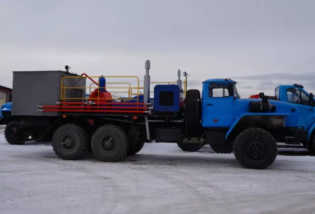 Цементировочный агрегат ЦА-320 на шасси Урал 4320-60 без ВПБ