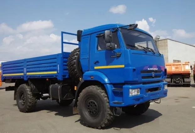 Бортовой автомобиль КАМАЗ  43502-66(4х4)