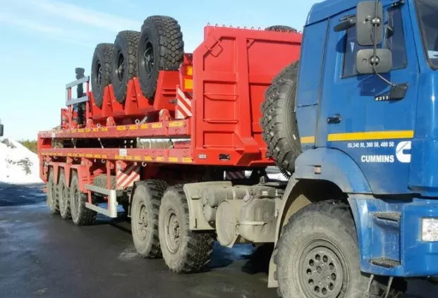 Бортовой полуприцеп 3-х осный (Полуприцеп ТСП 94171-0000020 )