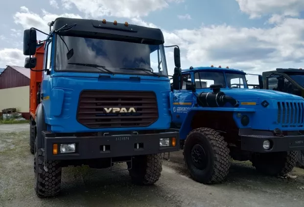 Сортиментовоз Урал 4320-80 с гидроманипулятором (ГМ)