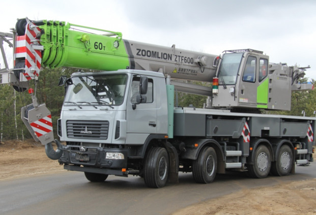 Автокран Zoomlion ZMC-60-1W1 на шасси МАЗ-651628