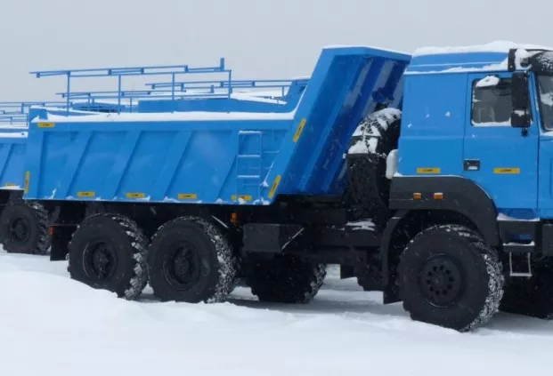Самосвал-шламовоз Урал 55571 (бескапотный)