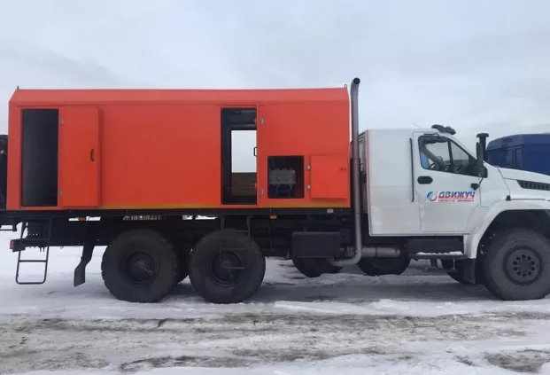 ППУ 1600/100 на шасси Урал Next 4320-72 (2 топливных бака)