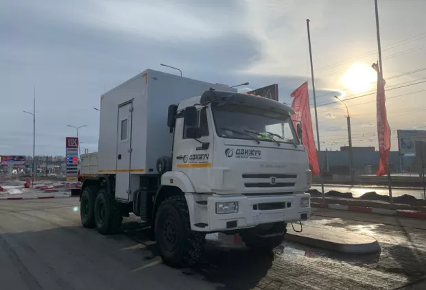 АРОК (ПРМ) на шасси КАМАЗ 43118 с КМУ КМУ Palfinger РК 6500А 
