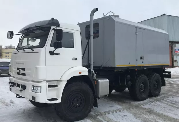 ППУА 2500/100 на шасси КАМАЗ 43118-50 (насос 1,1 ПТ)