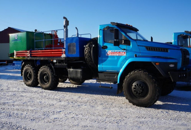 Цементировочный агрегат ЦА-320 на шасси Урал Next 4320-74 c ВПБ