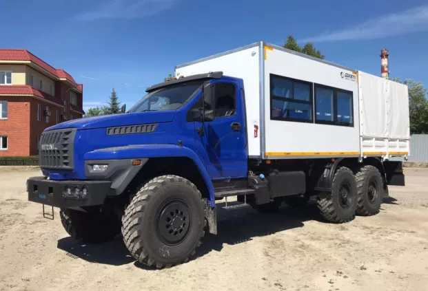 ГПА на шасси Урал Next 4320-72 (с тентом и грузовой талью)
