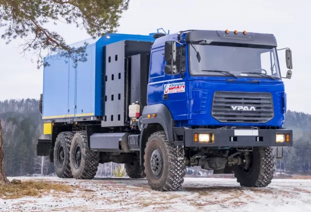 ППУА 1600/100 на шасси Урал 4320-16И03 (КПГ шасси и навесного оборудования)